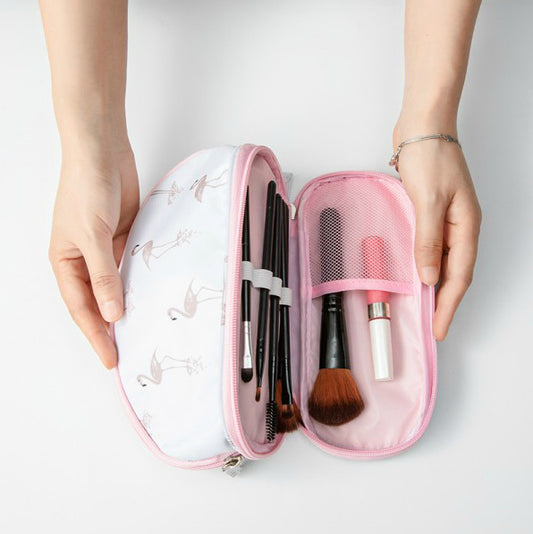 Double Layer Cosmetics Bag