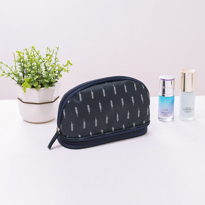 Double Layer Cosmetics Bag