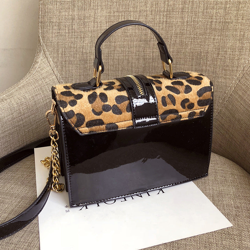 Leopard Print Shoulder Bag