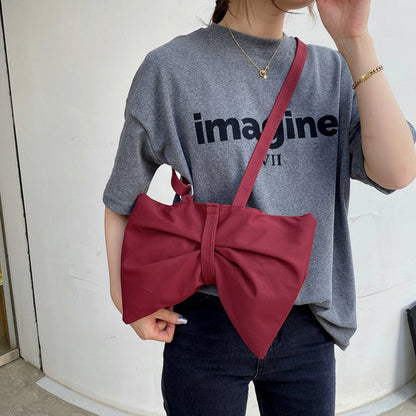 Cute Large Bow Shoulder Bags