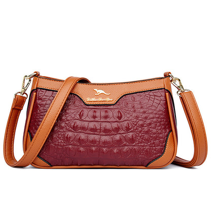 Alligator Pattern Crossbody Bags