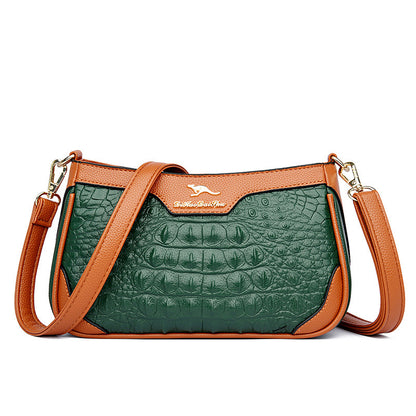 Alligator Pattern Crossbody Bags