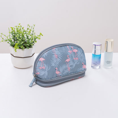 Double Layer Cosmetics Bag