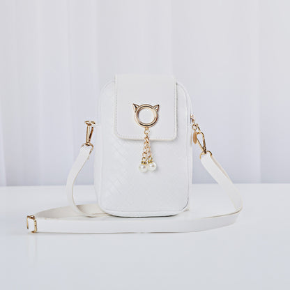 Pearl Tassel Crossbody Shoulder Bag