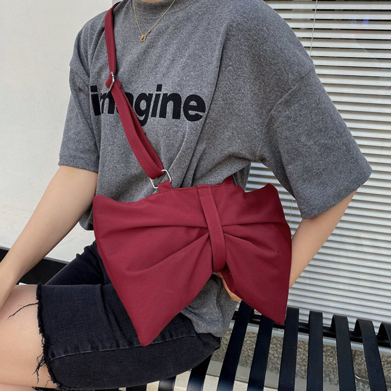 Cute Large Bow Shoulder Bags